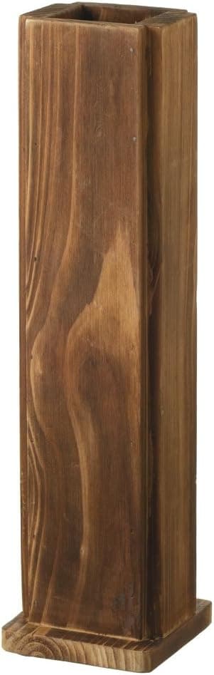 Midwest - CBK Tall Wooden Vase Wood