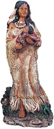 StealStreet SS-G-11314 Native Americans with Baby Collectible Indian Figurine Sculpture Statue