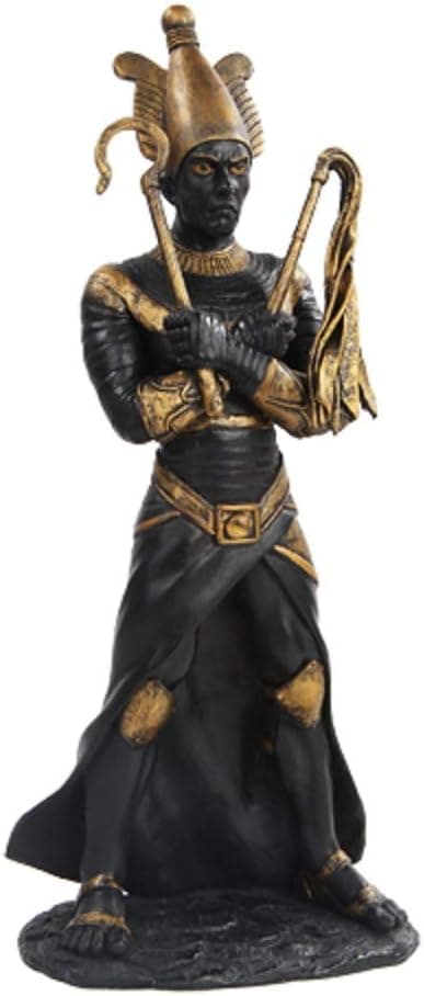 PTC 11 Inch Egyptian Osiris Mythological God Resin Statue Figurine