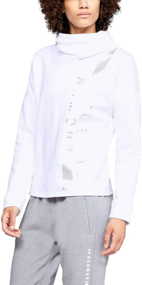 Under Armour Women's Rival Fleece Po Hoodie Wordmark