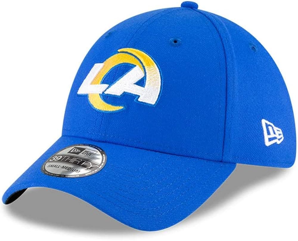 New Era Men's Royal Los Angeles Rams Team Classic 39THIRTY Flex Hat