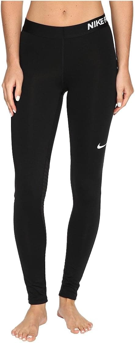 NIKE Womens Pro Warm Training Tights Dark Grey/Black 803102-063 Size X-Small