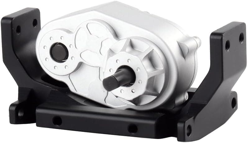 INJORA D90 Gearbox Transfer Case with 72MM Mount for 1/10 RC Crawler Axial SCX10 RC4WD D90,Metal