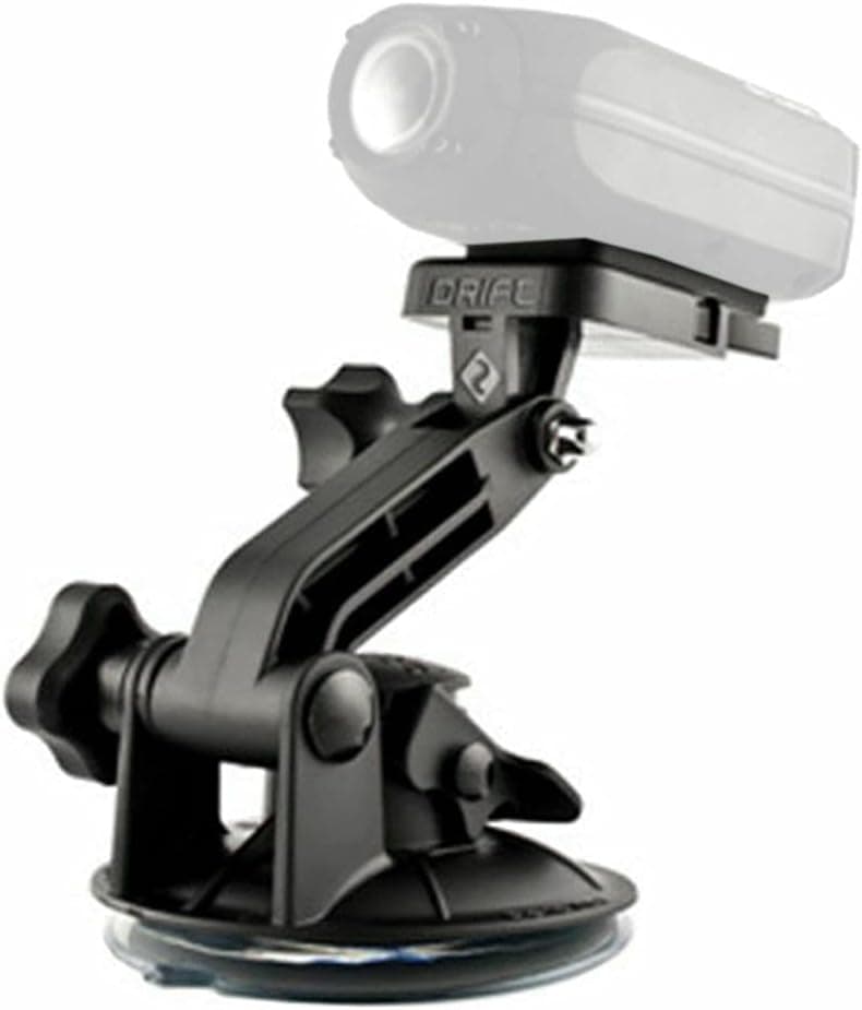 Drift Suction Cup Mount | Perfect to Mount Your Drift Camera to a Windshield to use as a DVR Camera or to Your Motorcycle Petrol Tank for a Better Angled Shot