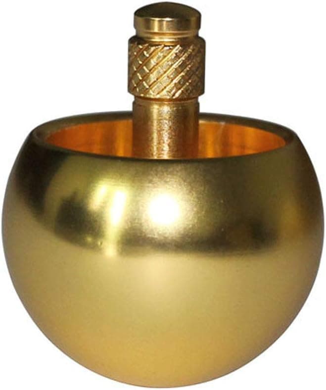 SHENGSEN Funny Golden Metal Flip Over Top Spinning Top High Polished Metal Magic Toy Kids Favor Kids Gift