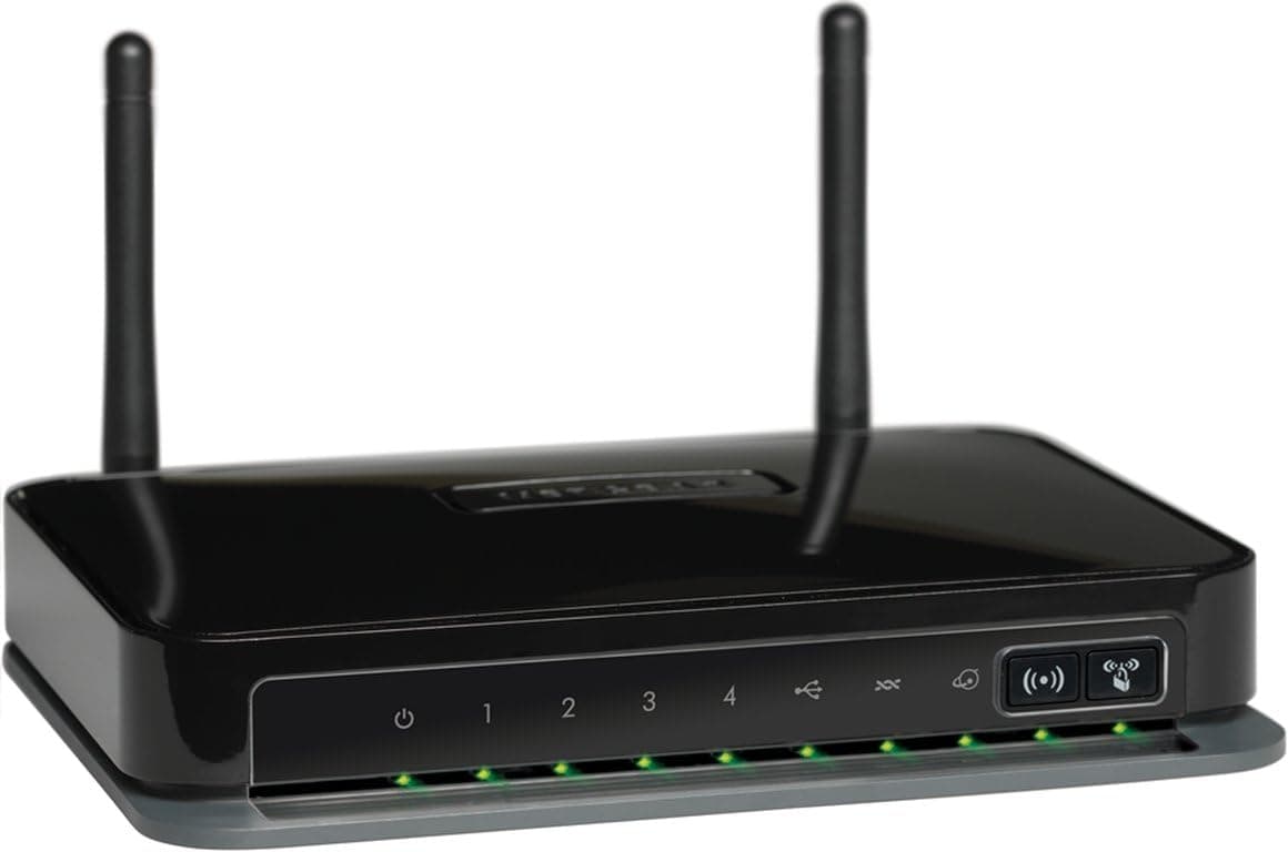 NETGEAR Renewed DGN2200-100NAR Wireless-N N300 Router with Built-in DSL Modem