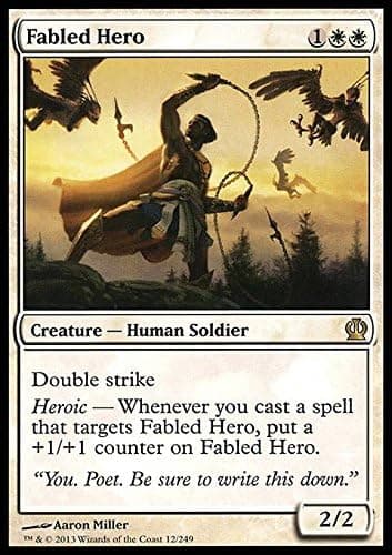 Magic The Gathering - Fabled Hero (12/249) - Theros