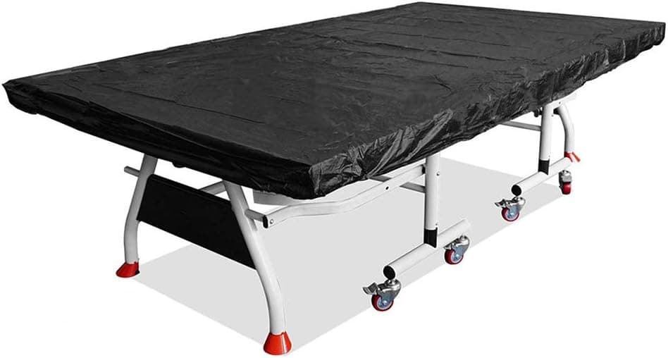 EDIONS Outdoor Table Tennis Table Cover, Waterproof and Dustproof Ping Pong Table Cover Breathable Polyester Protective Cover Can Be Used Indoors and Outdoors.