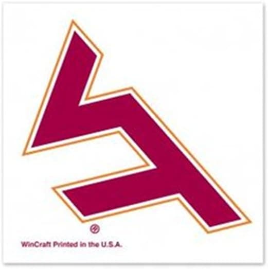 NCAA Virginia Tech Hokies 4-Pack Temporary Tattoos
