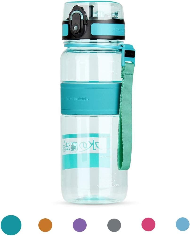 WATERFLY Sports Water Bottle 500ml/650ml/1000ml Leak Proof w/One Click Open BPA Free & Eco-Friendly Tritan Water Bottle for Hiking Camping Travelling Cycling …