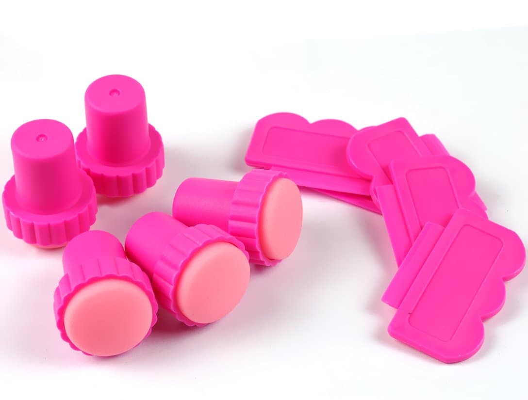 5 Set Stamp Nail Art Tool Stamping Scraping Knife Portable Fashion UV Gel