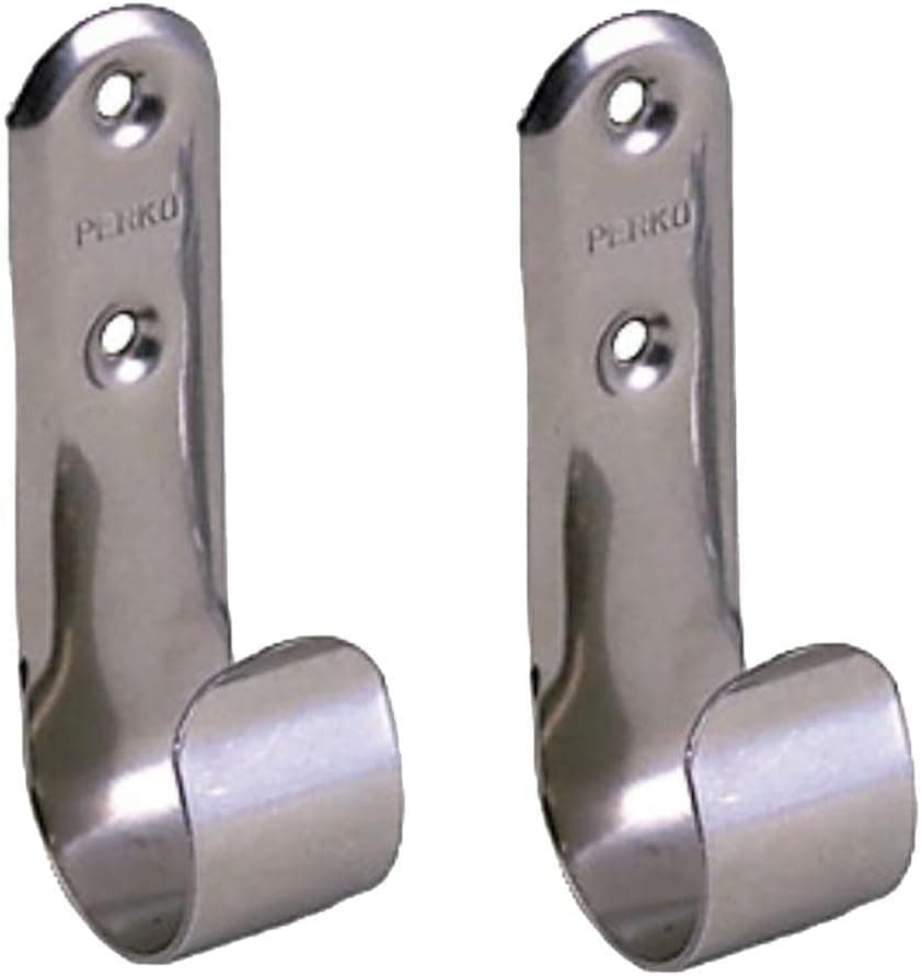 Holder Boat Hook, Stainless Steel 1 Pair per Card