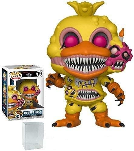 Funko Pop! Books: Five Nights at Freddy's The Twisted Ones - Twisted Chica Vinyl Figure (Bundled with Pop Box Protector Case)