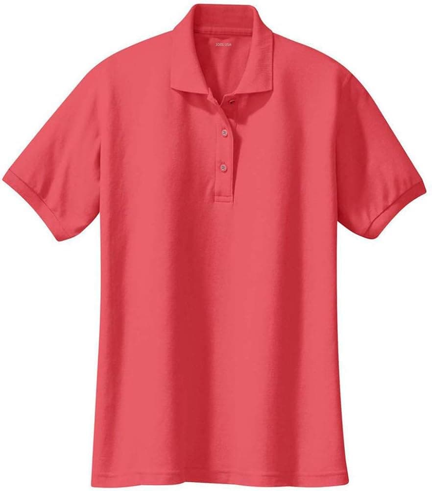 Joe's USA Ladies Short Sleeve Polo Shirts in 36 Colors and Sizes XS - 6XL
