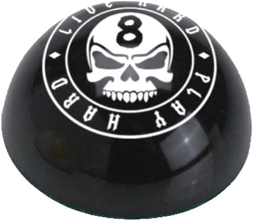 Live Hard Play Hard PMLH 8-Ball Skull Pocket Markers