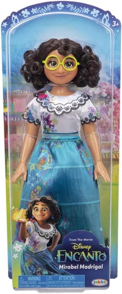 Disney Encanto Mirabel Fashion Doll with Dress, Shoes & Glasses