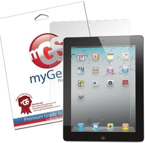 myGear Products Clear Lifeguard Screen Protectors for iPad 2, 3 & iPad 4 with Retina Display (1 Pack)