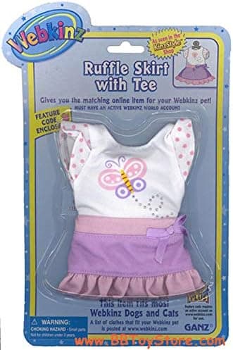 Webkinz Clothing - RUFFLE SKIRT WITH TEE