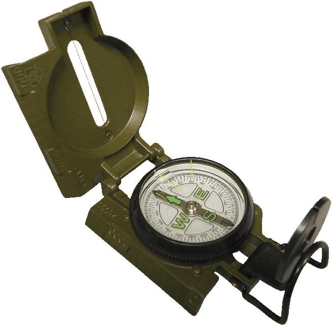5ive Star Gear GI Spec Lensatic Military Marching Compass, Olive Drab