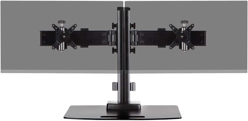 Ergotech Dual Monitor Horizontal Desk Stand