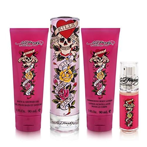 Christian Audigier Ed Hardy 4 Piece Gift Set for Women
