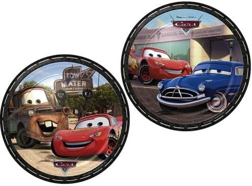 Cars Dessert Plates 8ct