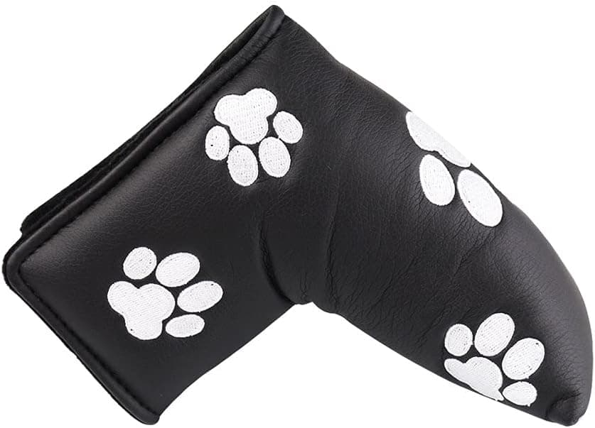 PINMEI Golf Blade Putter Head Cover Digital Printing Synthetic Leather Closure Suitable for Scotty Cameron Odyssey Blade Taylormade Ping