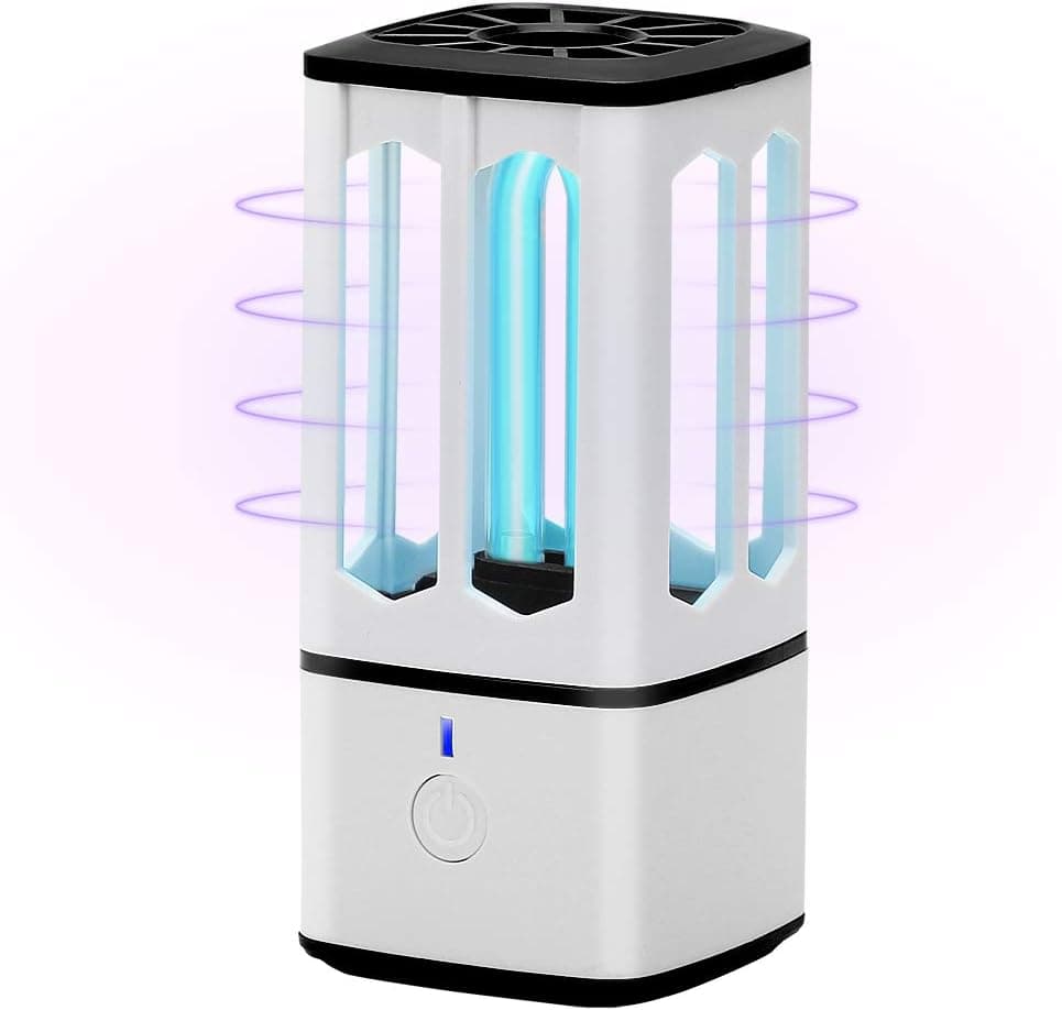 TEEMING Special Lamps Powerful Light ,Function for Car Living Room Bedroom Household Kitchen Hotel Pet Area Purify the Dirty