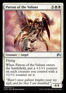 Magic The Gathering - Patron of The Valiant (028/272) - Origins