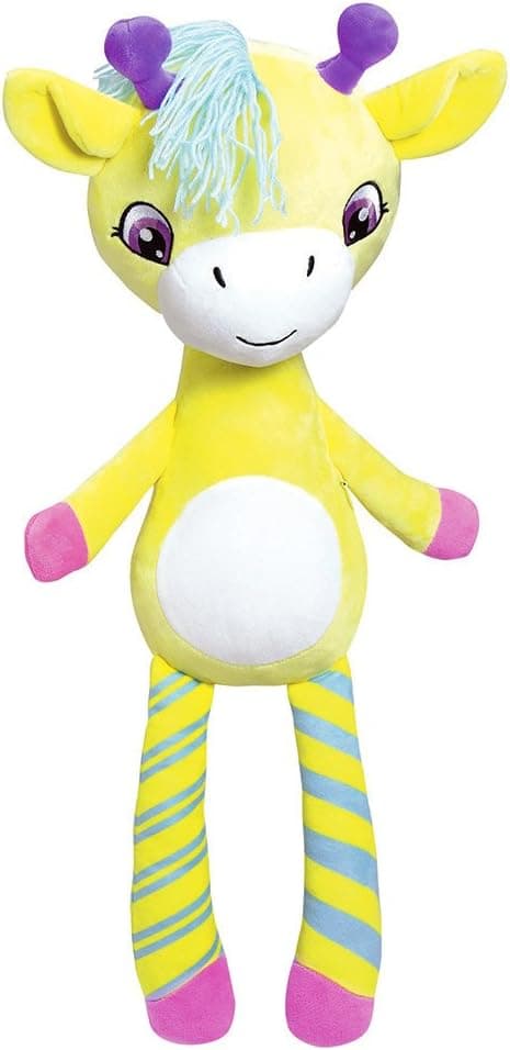 Adora Zippity Hug N Hide Giselle the Giraffe 21.5 Cuddly Soft Snuggle Play Doll Toy Gift with Mini Pocket for Children 3+