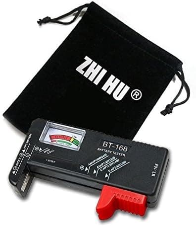 ZHIHU Battery Tester for AA AAA C D 9V 1.5V Button Cell Small Batteries by Zhihu