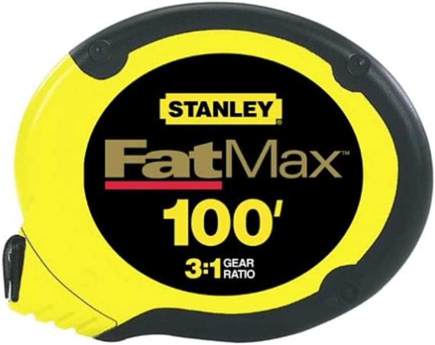 STANLEY FATMAX Tape Measure, 100-Foot (34-130)