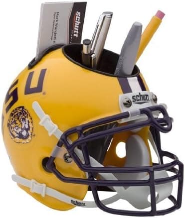 LSU TIGERS NCAA Football Helmet Desk Caddy