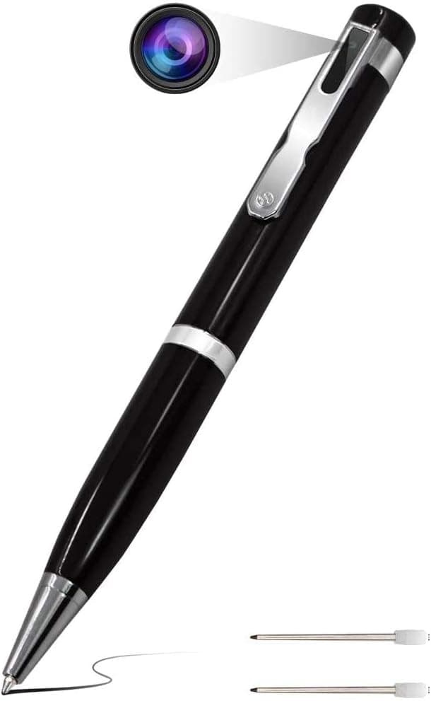 AMCSXH HD 1080P Hidden Pen Camera, Security Pen Camera, Video Recording, Support Loop Recording, Security for Home and Office