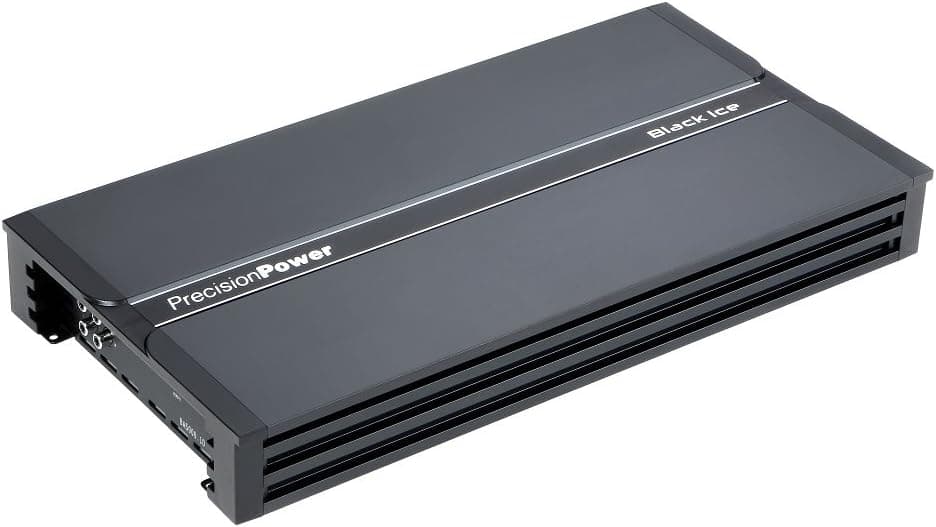 Precision Power BA5000.1D 5000W Monoblock Channel Black Ice Series Class D Car Amplifier
