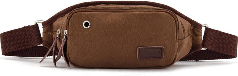 Genda 2Archer Canvas Bum Bag Fashionable Waist Bag Outdoor Activity Phone Wal