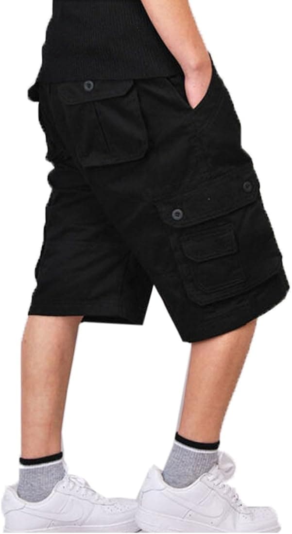 Crazy Men's Survivor Outdoor Military Cotton Cargo Short Pants
