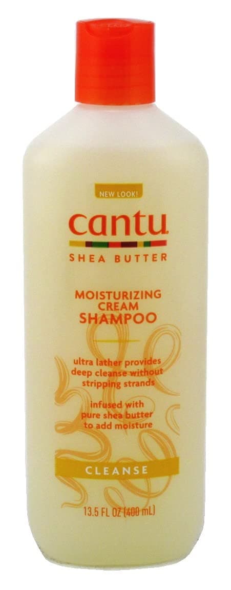 Cantu Shea Butter Shampoo Moisturizing Cream 13.5 Ounce (399ml) (Pack of 6)