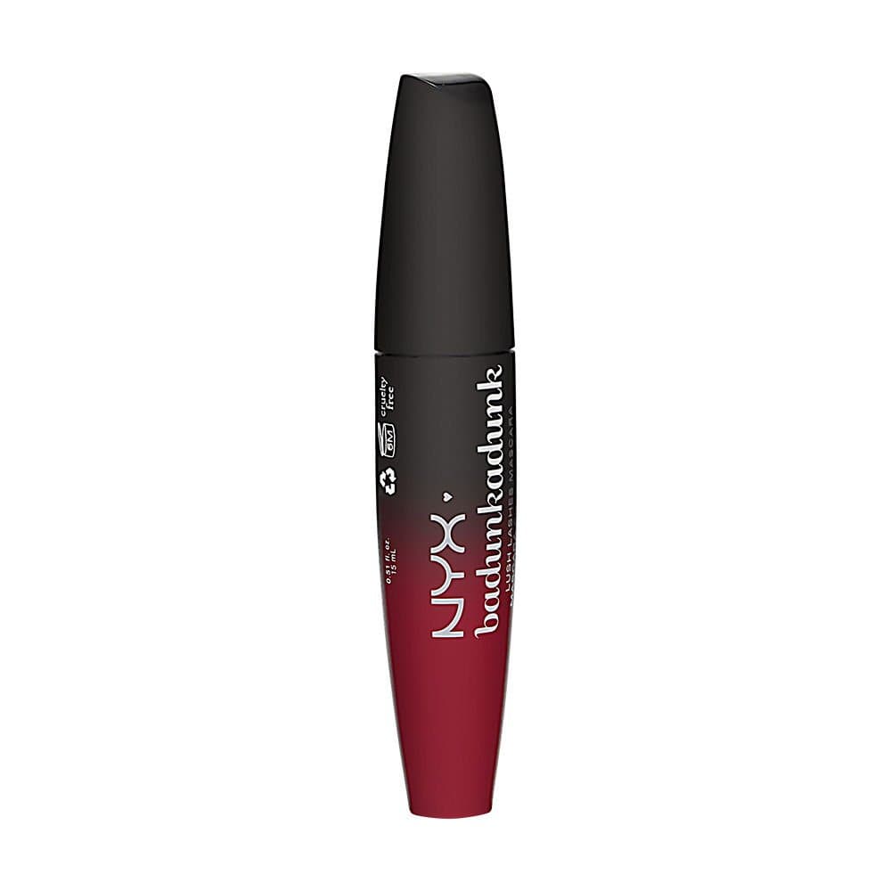 NYX Cosmetics Lush Lashes Mascara Badunkadunk - Black
