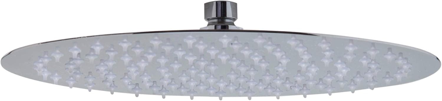 ALFI brand RAIN12R 12-Inch Solid Round Ultra Thin Rain Shower Head, Polished Stainless Steel