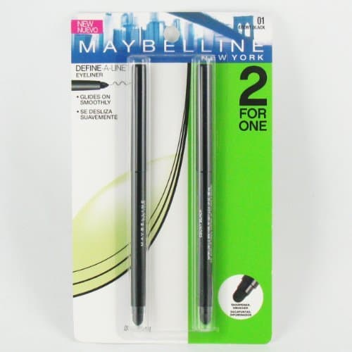Maybelline Define-A-Line Eyeliner - Soft Black - 2 pk