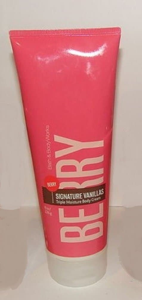 Bath & Body Works Signature Collection Berry Vanillas Triple Moisture Body Cream