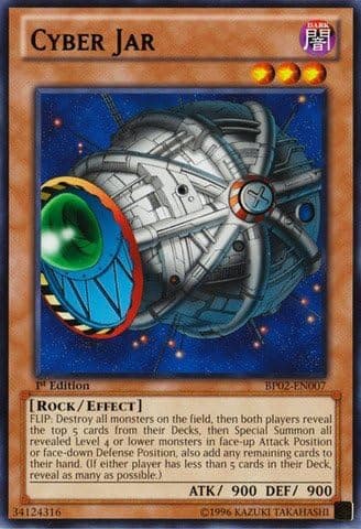 YU-GI-OH! - Cyber Jar (BP02-EN007) - Battle Pack 2: War of The Giants - 1st Edition - Rare