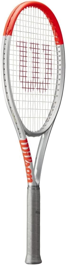 Wilson Clash 100L Silver Tennis Racquet (4 1/8" Grip)