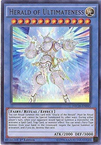 YU-GI-OH! - Herald of Ultimateness (NECH-EN045) - The New Challengers - Unlimited Edition - Ultra Rare
