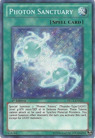 Yu-Gi-Oh!! - Photon Sanctuary (PRC1-EN022) - 2012 Premium Tin - 1st Edition - Secret Rare