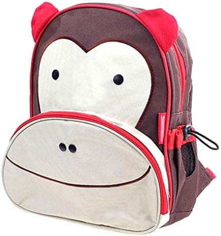 EDENKISS Kid's Animal Cartoon Theme School Backpack Lunch Hiking Extra Light Bag Multi Choice (Monkey)