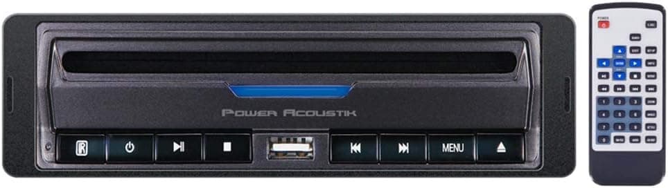 Power Acoustik Padvd-390 Single-Din In-Dash DVD Receiver by Power Acoustik
