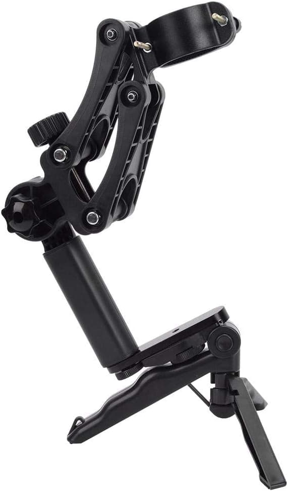 Z Axis 4-axis Stabilizer, Multi-Function Damping Anti-Shake 4th Axis Stabilizer Handle Grip Shock-Absorbing Single Handheld Mount Bracket Photography Gimbal Accessory for Osmo Mobile 3
