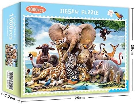 LBttnny Jigsaw Puzzles 1000 Pieces for Adults Puzzle 5070cm for Kids Teens Chilren Old Man,More Patterns Search on Amazon